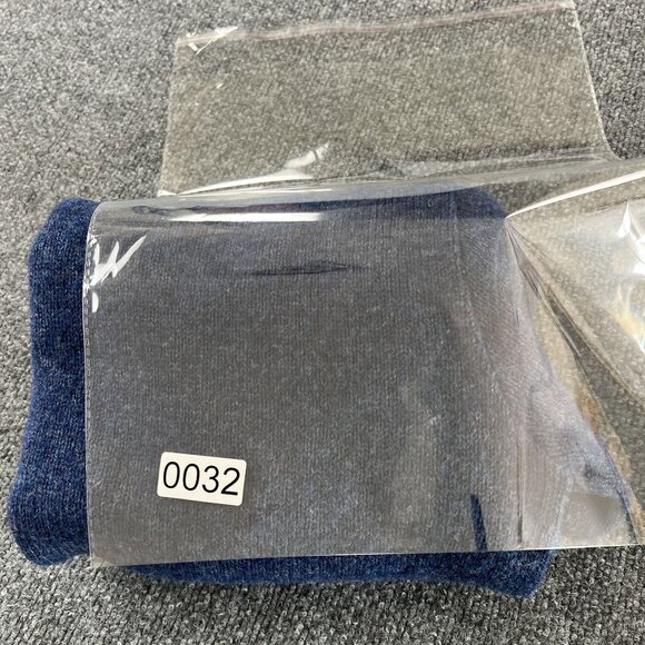 VTG Creighton Shirtmakers Blue Knit Crewneck Sweater Men’s Size L Made In USA - Picture 7 of 7